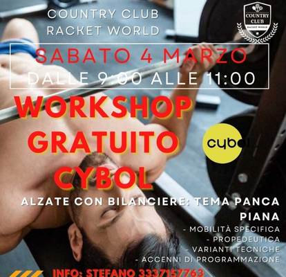 WORKSHOP GRATUITO - Country Club Bologna