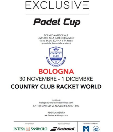 Exlusive padel cup 2024 - Country Club