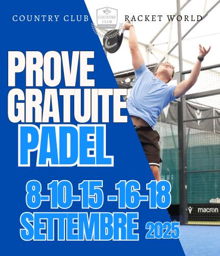 Corsi Adulti Padel 2025/2026 - Country Club