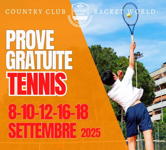 PROVE GRATUITE TENNIS - Country Club