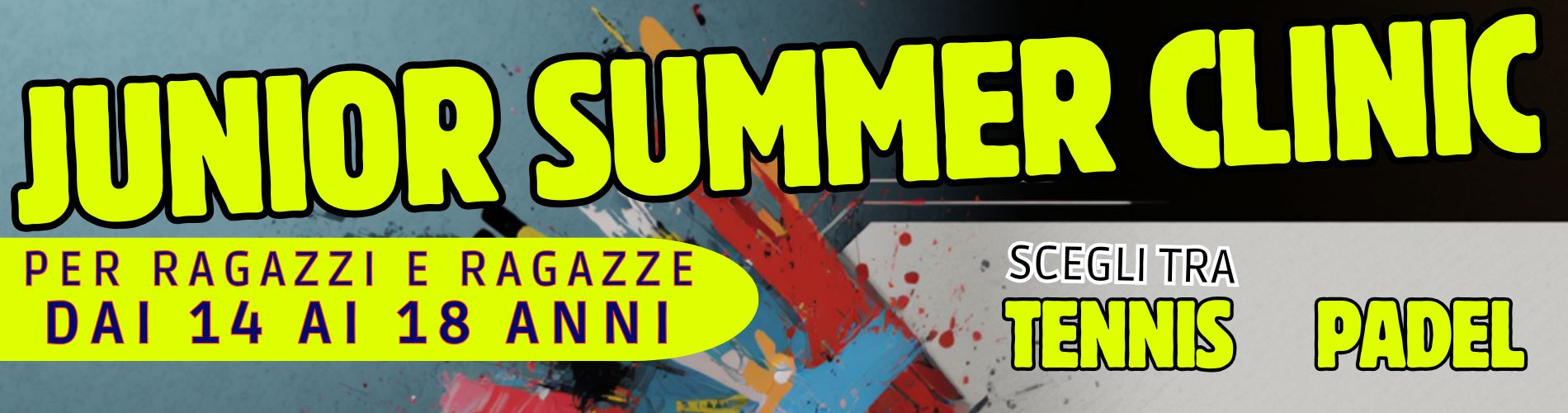 Junior Summer Clinic - Country Club